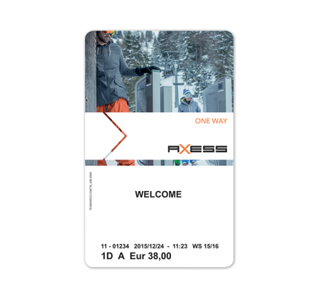 Axess Smart Card One Way